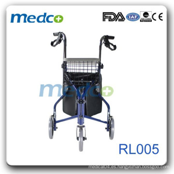 Andador de aluminio ligero rollator para deshabilitar RL005